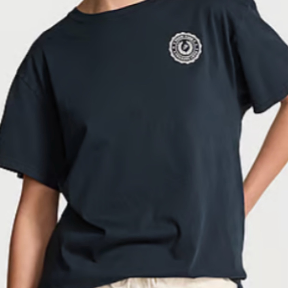 PINK Campus Cotton T Dark Twighlight March